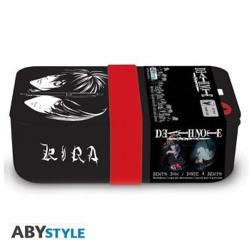 Death Note - Bento-Box - "Kira vs L" Sie brauchen einen vollen Bauch, um während Ihrer hektischen Untersuchungen richtig denken zu können! Packen Sie Ihr Mittagessen ein und nehmen Sie es überall mit. Vielleicht liegt das Geheimnis Ihrer Untersuchung in d